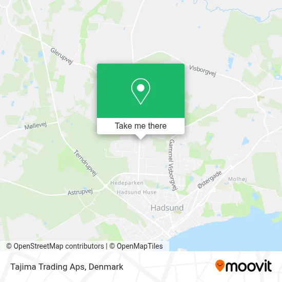Tajima Trading Aps map