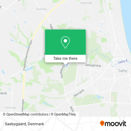 Saebygaard map