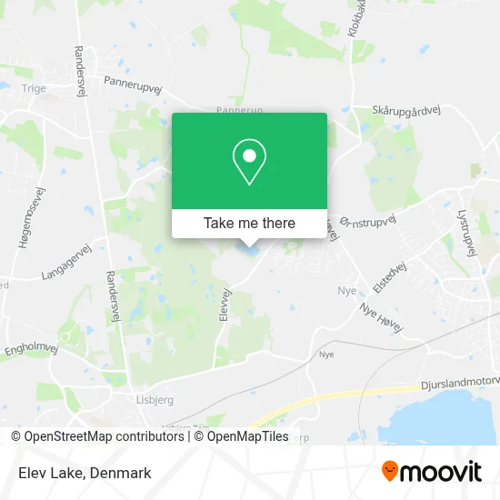 Elev Lake map