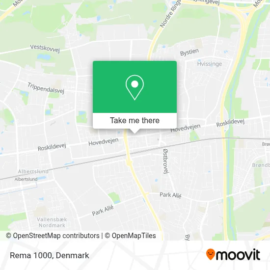 Rema 1000 map