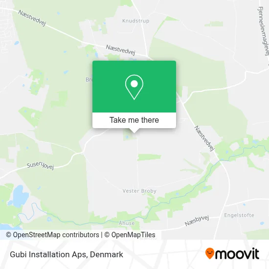 Gubi Installation Aps map
