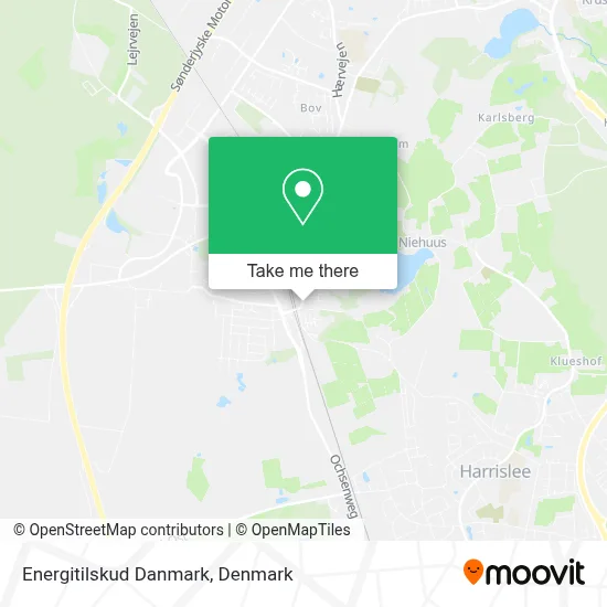 Energitilskud Danmark map