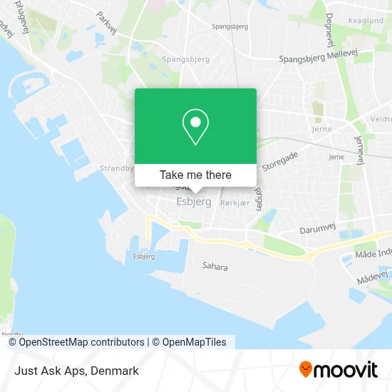 Just Ask Aps map