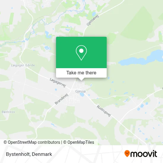 Bystenholt map