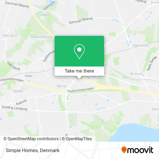 Simple Homes map