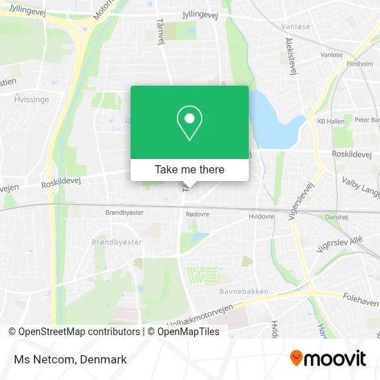 Ms Netcom map