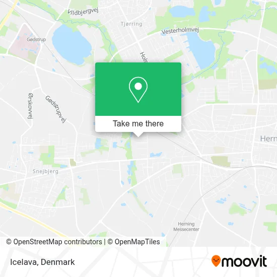 Icelava map