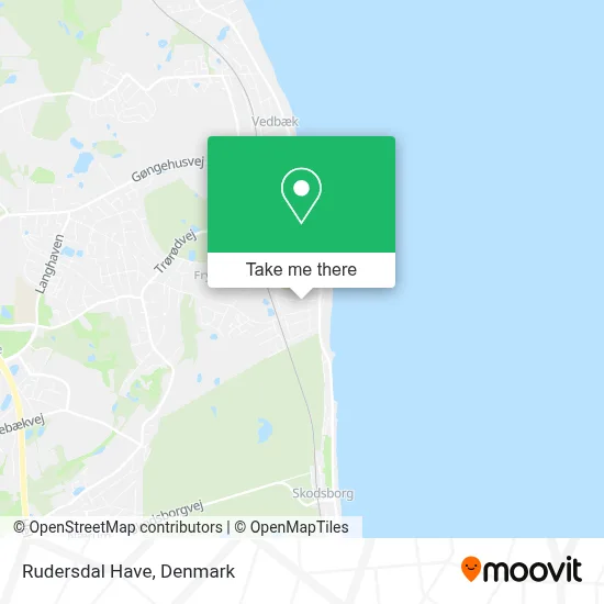 Rudersdal Have map