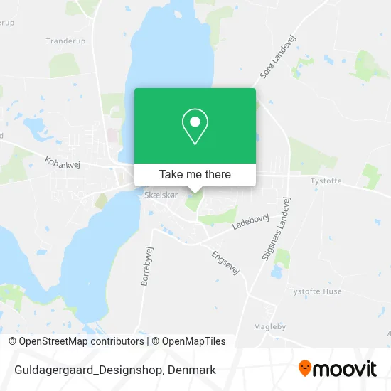 Guldagergaard_Designshop map