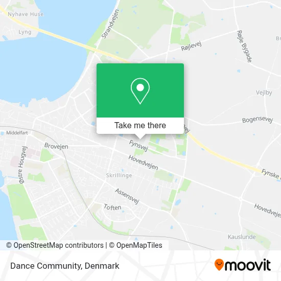 Dance Community map
