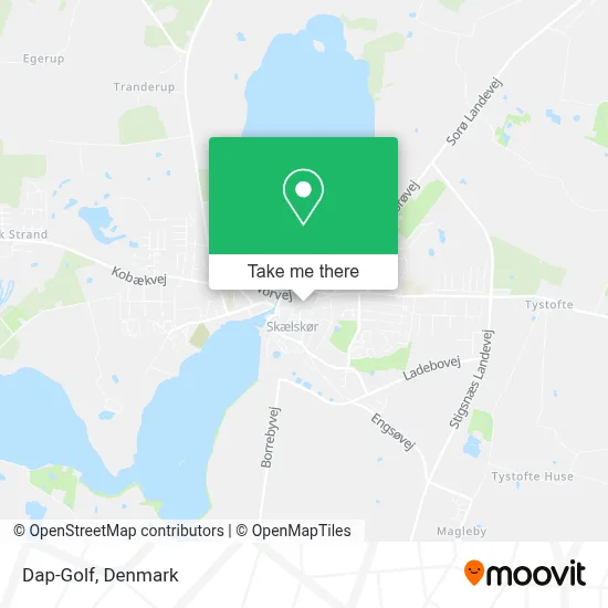Dap-Golf map