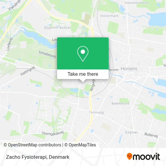 Zacho Fysioterapi map