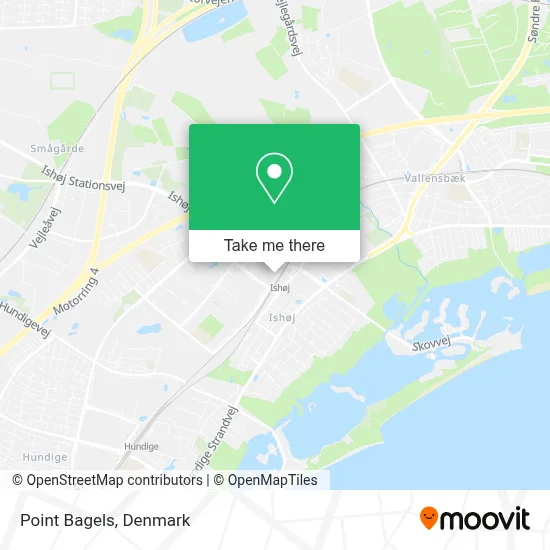 Point Bagels map