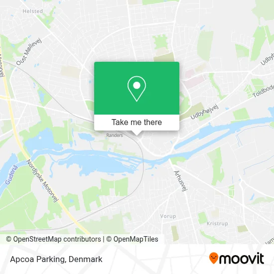 Apcoa Parking map