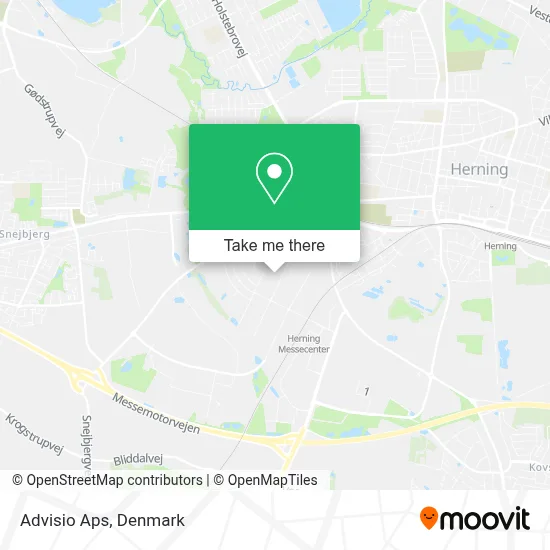 Advisio Aps map