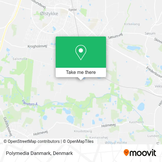 Polymedia Danmark map