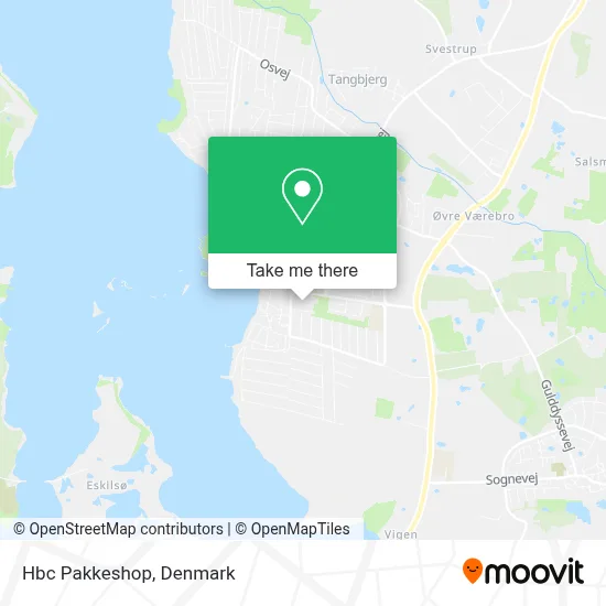 Hbc Pakkeshop map
