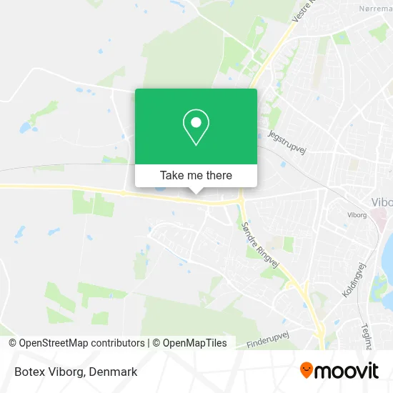 Botex Viborg map