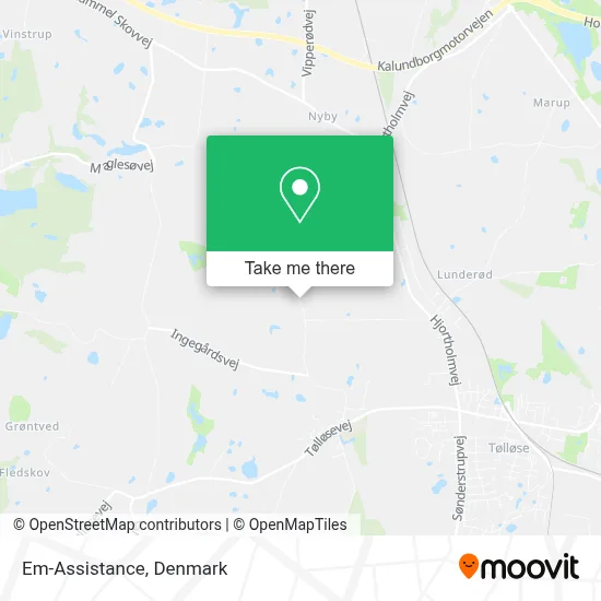 Em-Assistance map