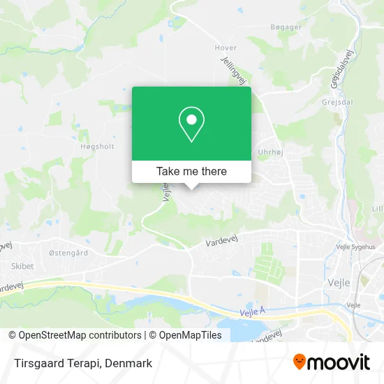 Tirsgaard Terapi map