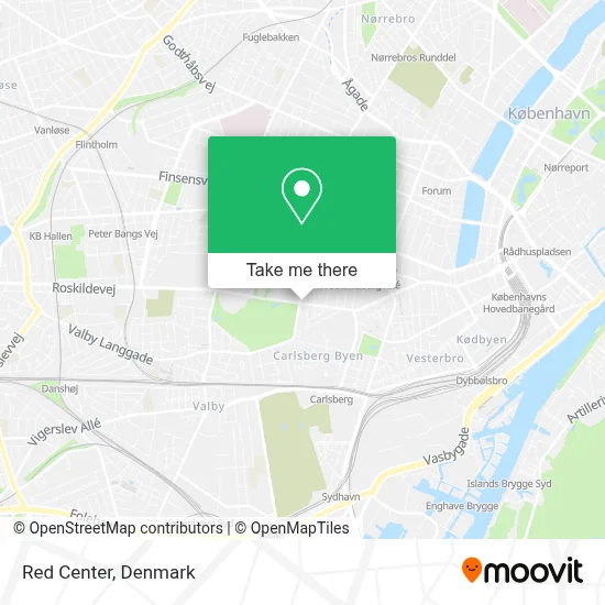 Red Center map