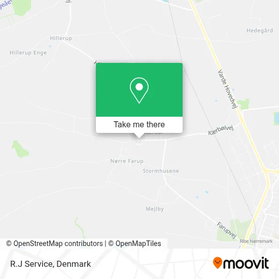 R.J Service map