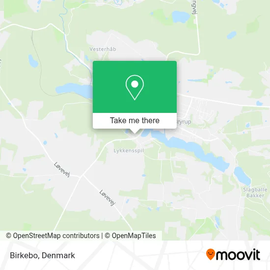 Birkebo map