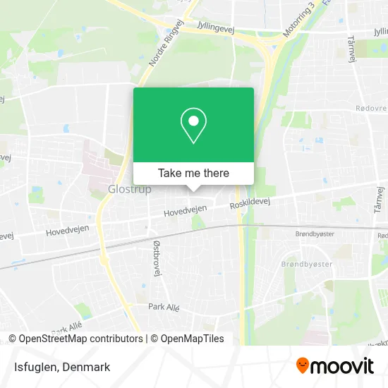 Isfuglen map