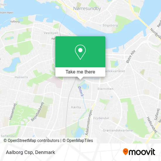 Aalborg Csp map