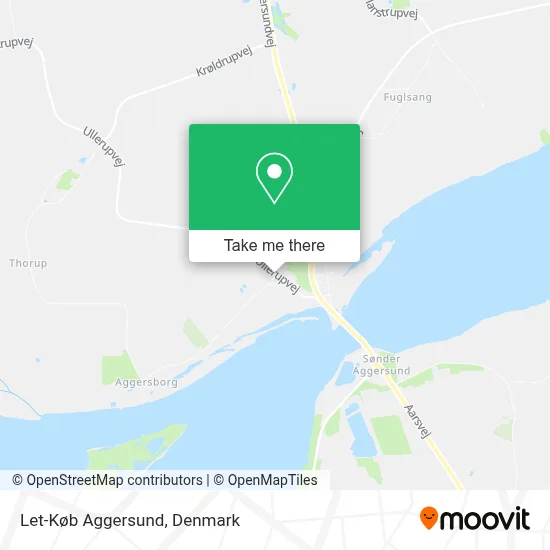 Let-Køb Aggersund map