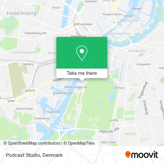 Podcast Studio map