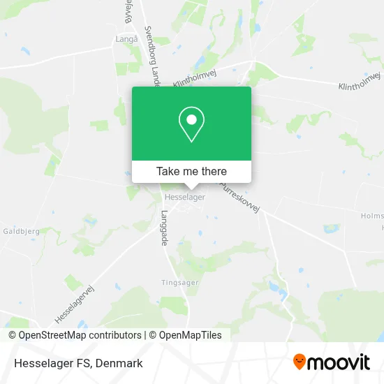 Hesselager FS map