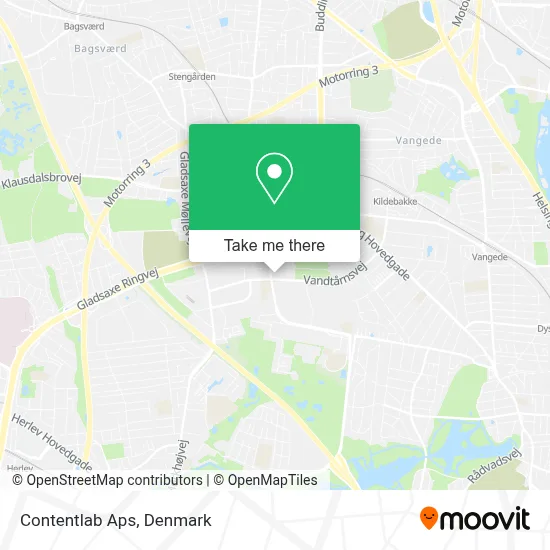 Contentlab Aps map