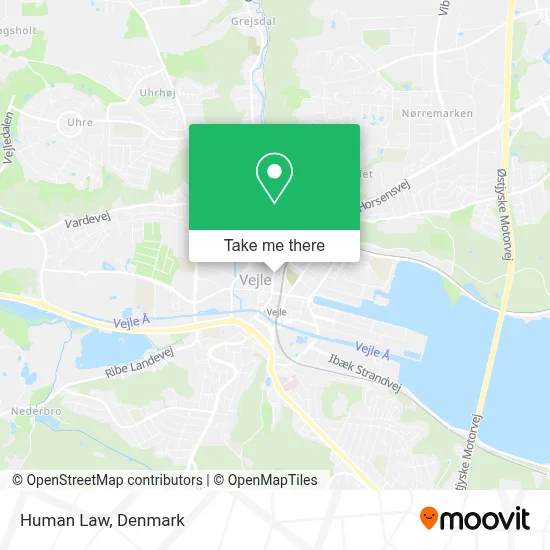 Human Law map