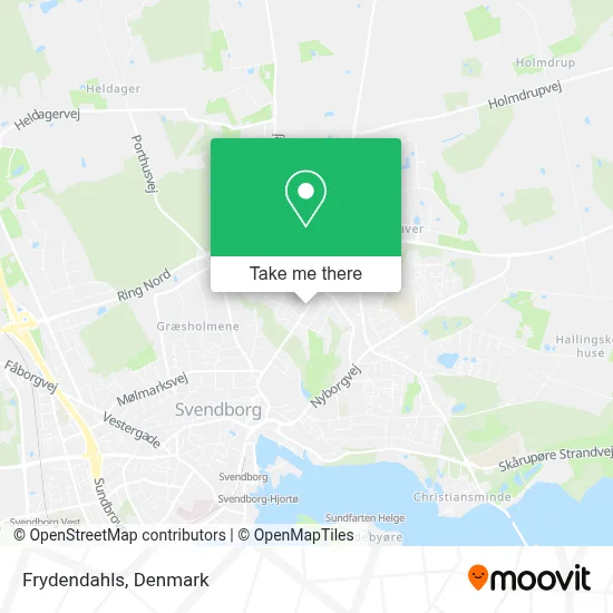 Frydendahls map