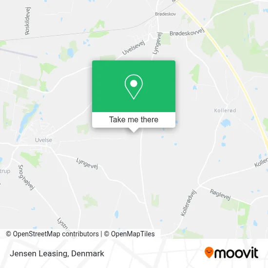 Jensen Leasing map