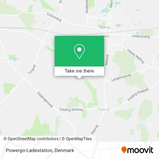 Powergo-Ladestation map