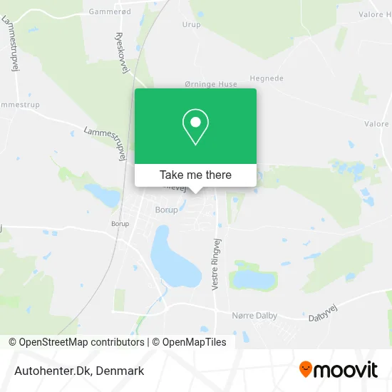 Autohenter.Dk map