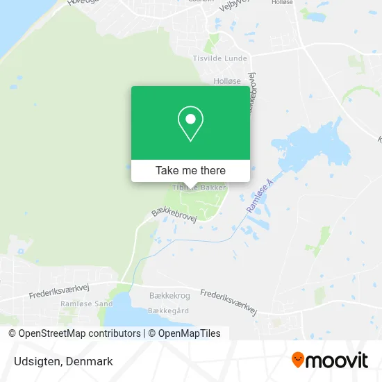 Udsigten map