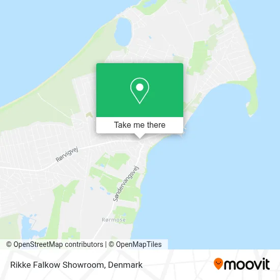 Rikke Falkow Showroom map