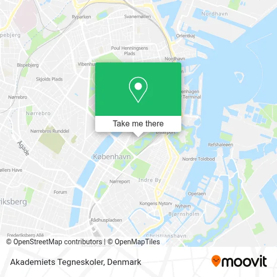 Akademiets Tegneskoler map