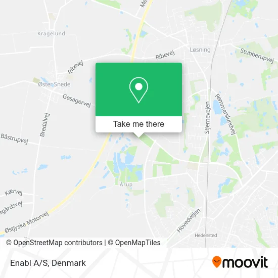 Enabl A/S map