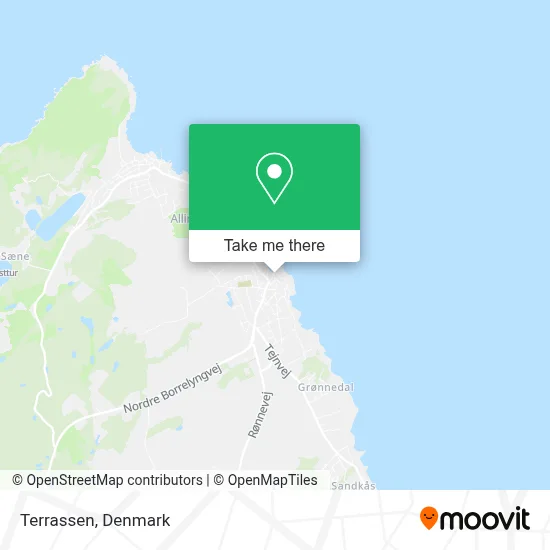 Terrassen map
