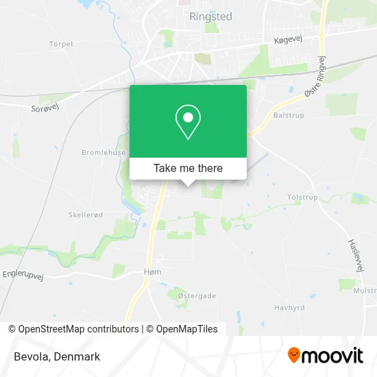 Bevola map