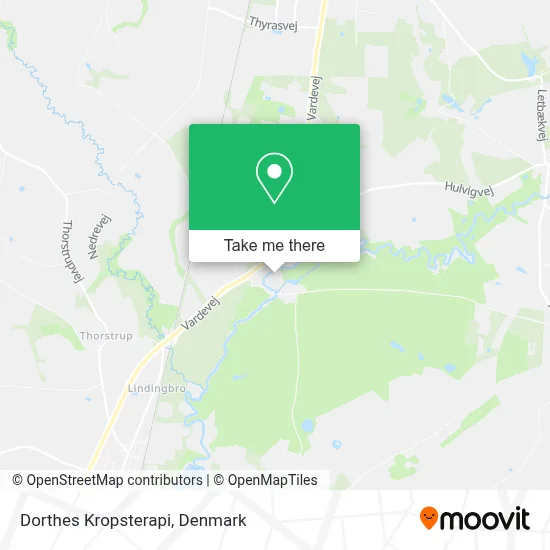 Dorthes Kropsterapi map