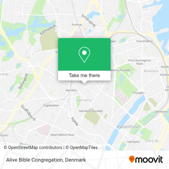 Alive Bible Congregation map