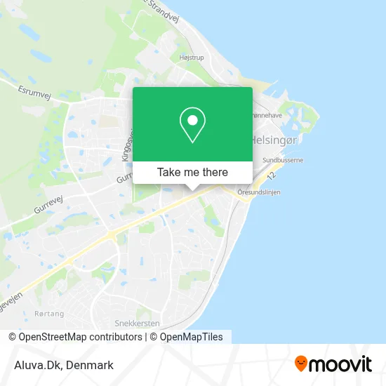 Aluva.Dk map
