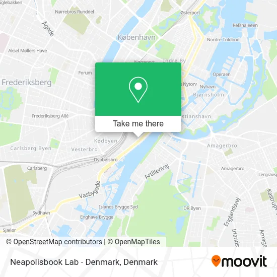 Neapolisbook Lab - Denmark map
