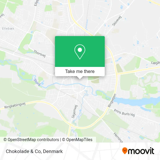 Chokolade & Co map