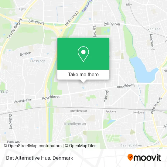 Det Alternative Hus map